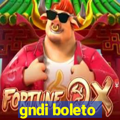 gndi boleto